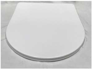 Подвесной унитаз CeramaLux 2619E безободковый (с крышкой SoftClose)