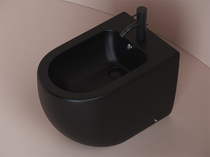 Напольное биде CeramicaNova Metropol CN4005MB