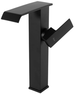 Смеситель для умывальника Rea Kent Black REA-B8012