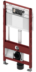 Система инсталляции для унитаза TECEprofil kit 9300434 с кнопкой Тecesolid