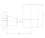 Стакан Omnires Art Line AL53320CR