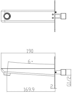 Излив Omnires Parma WDPARMABL