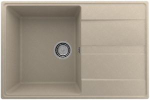 Кухонная мойка Ulgran Quartz Prima 750, 75x50, десерт