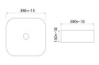 Умывальник Iddis Bridge BRIWS04i27