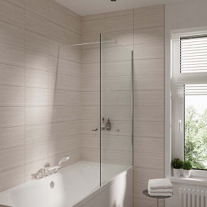 Душевая шторка на ванну Grossman GR-103 / GR-103N, 120х140, прозрачный