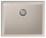 Кухонная мойка GranFest Urban UR-4555, 55х45, белый