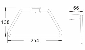 Держатель для полотенец Shevanik SG5706C