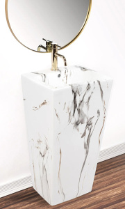 Умывальник Rea Daria Marble REA-U6678 напольный