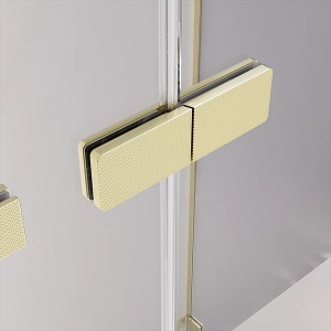 Душевая дверь Veconi Premium Alassio G, 150х200, прозрачный осветленный