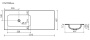 Умывальник CeramicaNova Grace CN7020wx / CN7021wx