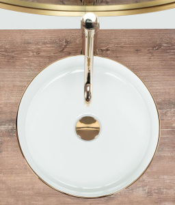 Умывальник Rea Sami Gold Edge REA-U6758