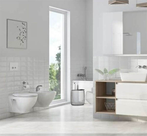 Подвесной унитаз Cersanit Moduo Clean On безободковый с сиденьем Slim Soft Close