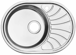 Кухонная мойка Iddis Suno S SUN65SLi77 / SUN65PRi77, 65х46, матовый