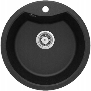 Кухонная мойка Deante Fiesta Solis ZRS-2803 / ZRS-7803 / ZRS-N803 / ZRS-G803 / ZRS-S803 / ZRS-T803 / ZRS-A803, 48х48/антрацит