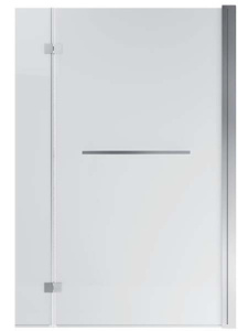 Душевая шторка на ванну Grossman GR-108, 80х140, прозрачный