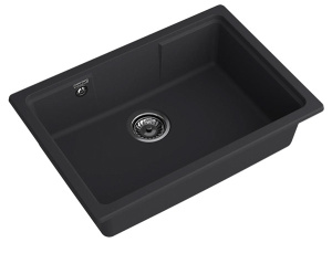 Кухонная мойка GranFest Urban UR-4565, 65х45, темно-серый