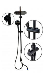 Душевая стойка Wisent WP3500BL