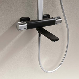 Душевая стойка Ganzer GZ12071-C с термостатом