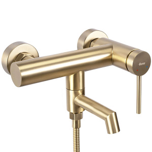 Смеситель для ванны Rea Foss Gold Matt REA-B5112