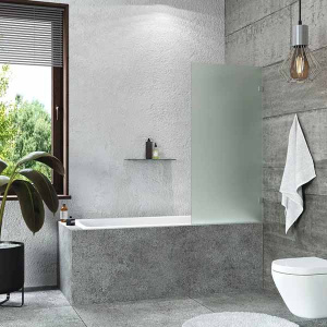 Душевая шторка на ванну Benetto BEN-405_SL_M, 70х140, матовый