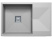 Кухонная мойка Polygran Blade 760, 76х50, белый хлопок
