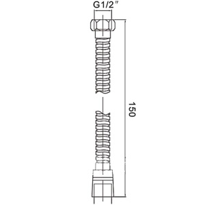 Душевой шланг Gerhans K40204