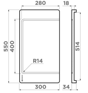 Разделочная доска для мойки Omoikiri CB-04-WOOD-L