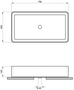 Умывальник Lavinia Boho Bathroom Sink 33311096