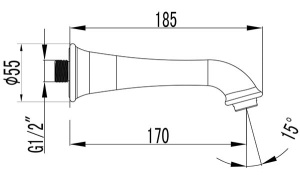 Излив Lemark LM4881C
