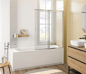 Душевая шторка на ванну Good Door SCREEN SL-100-C-CH