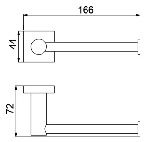 Держатель для туалетной бумаги Timo Selene 12035/03