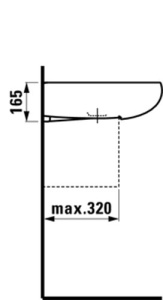 Умывальник Laufen ALESSI ONE 814971