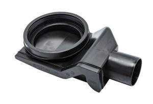 Душевой трап Pestan Confluo Frameless Line Black Glass 2 в 1 (хром + черное стекло), 30 см