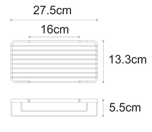 Полка Wasserkraft K-722WHITE