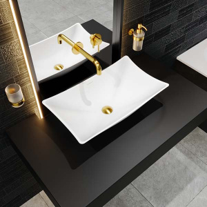 Умывальник Whitecross Coral RAL матовый Solid Surface
