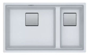 Кухонная мойка Franke KNG 120, 76х46, белый