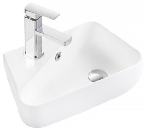 Умывальник Aquaceramika Piano AC054 L / R, 45х27 левый, белый