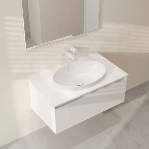 Умывальник Canterno Гранда 540 элипс Solid Surface