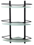 Полка Wasserkraft K-3133BLACK тройная