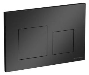 Кнопка для инсталляции CeramicaNova Balance Square CN12-002MB, черный матовый