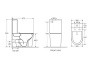 Напольный унитаз WeltWasser Salzbach 011 XL GL-WT