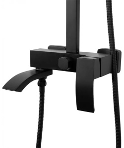 Душевая стойка Hansberge H5077BL