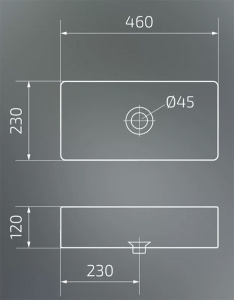 Умывальник Gid N1104