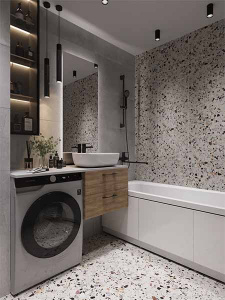 Столешница Cersanit Stone Balance, 60х45, серый матовый