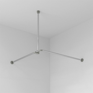 Карниз для ванны Wasserkraft Dinkel SC-469090 Г-образный
