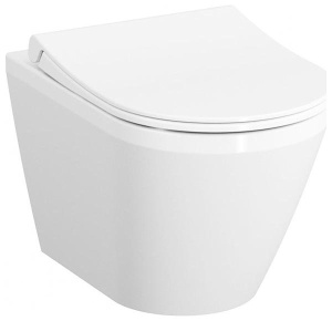 Комплект инсталляции Vitra Integra Round L-box 9004B003-7202 c кнопкой смыва и подвесным унитазом