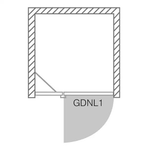 Душевая дверь Roth (Roltechnik) Elegant Line GDN1