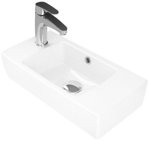 Умывальник CeraStyle City TB002F22L00 / TB002F22R00, 50х25 L