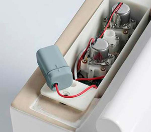 Приставной унитаз SantiLine SL-5033MB с импульсным смывом