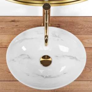 Умывальник Rea Sofia Nature Marble U6605